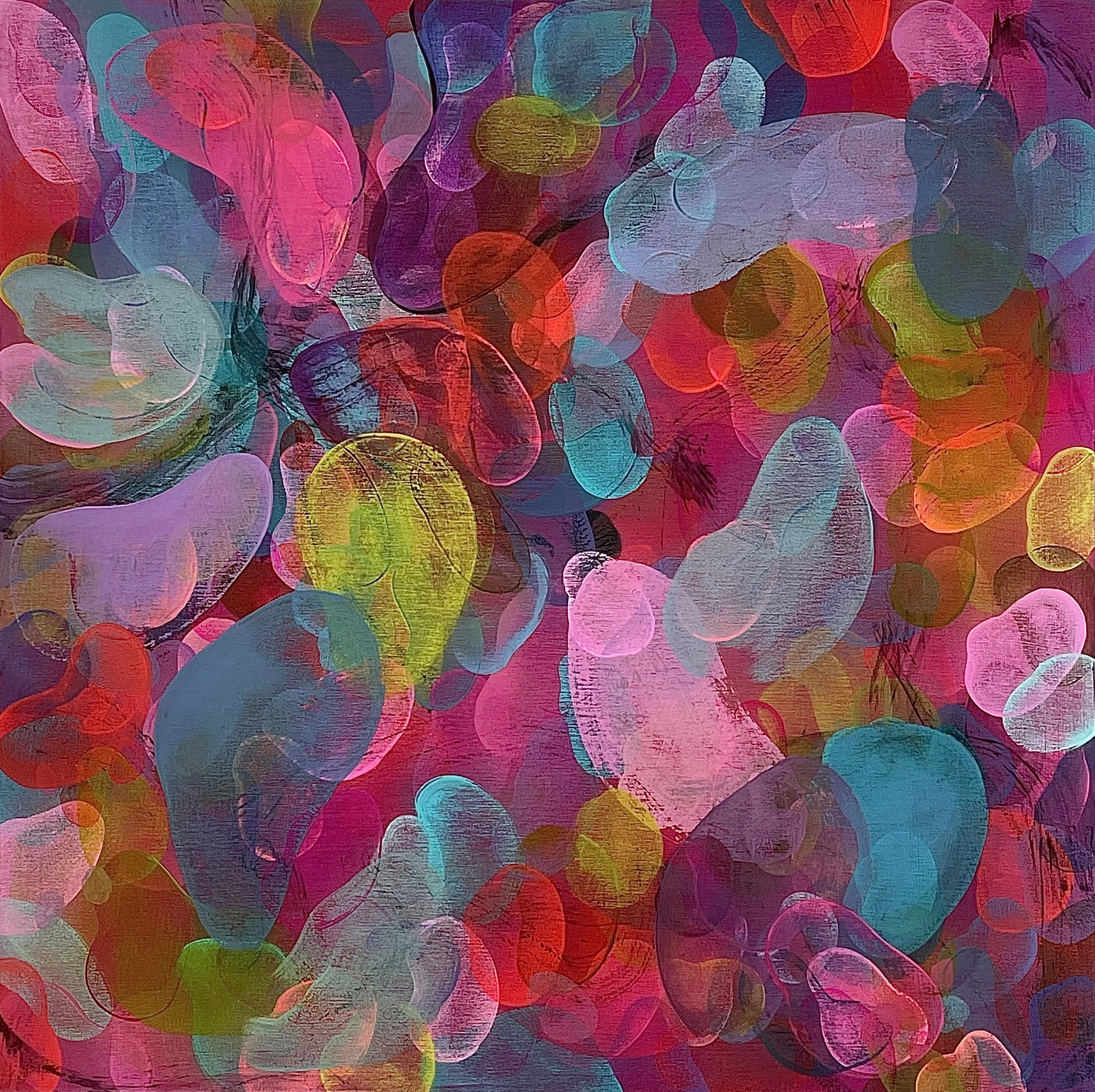 Garden Party | 20 x 20 inches | $500