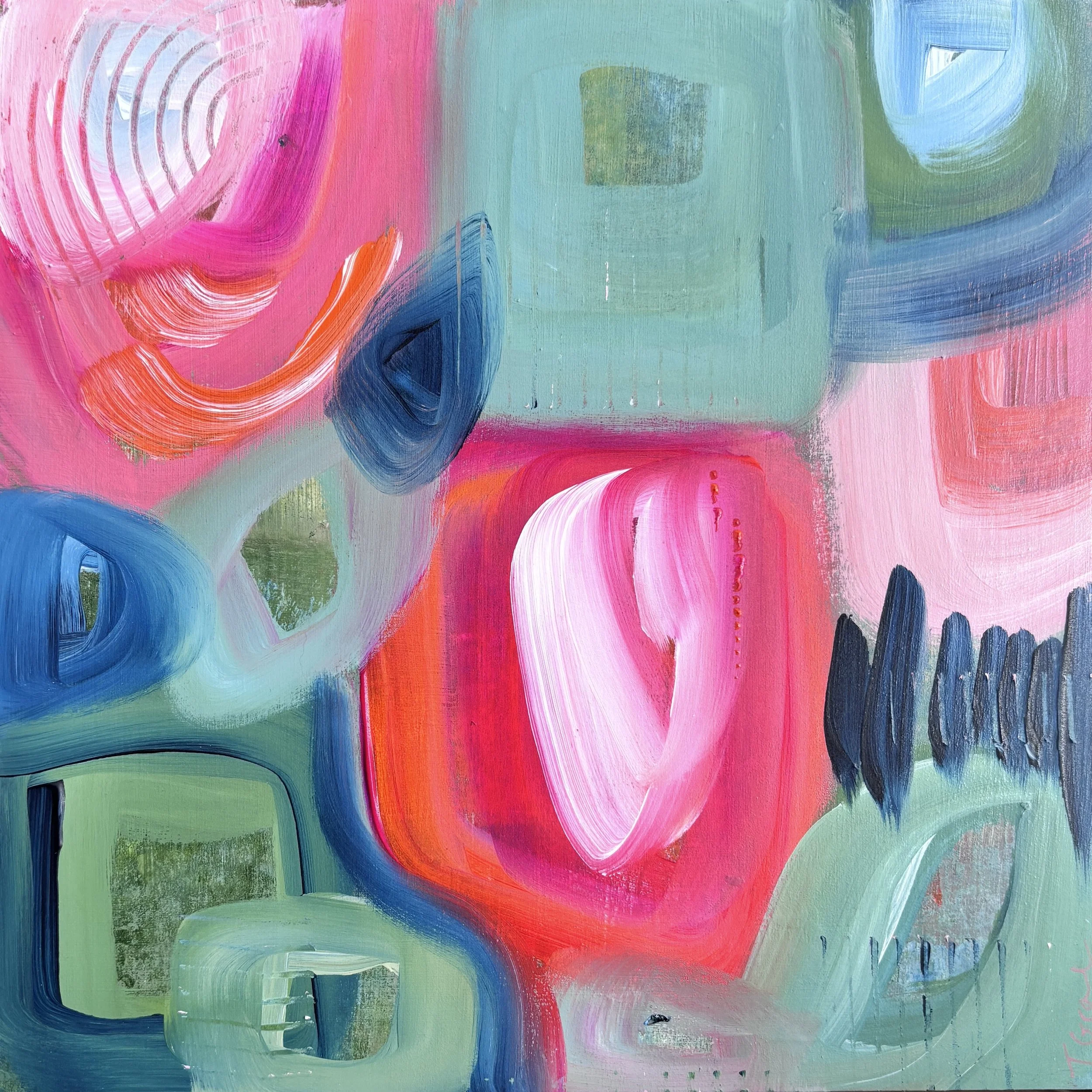 The Problem with Beautiful Things | 12 x 12 inches