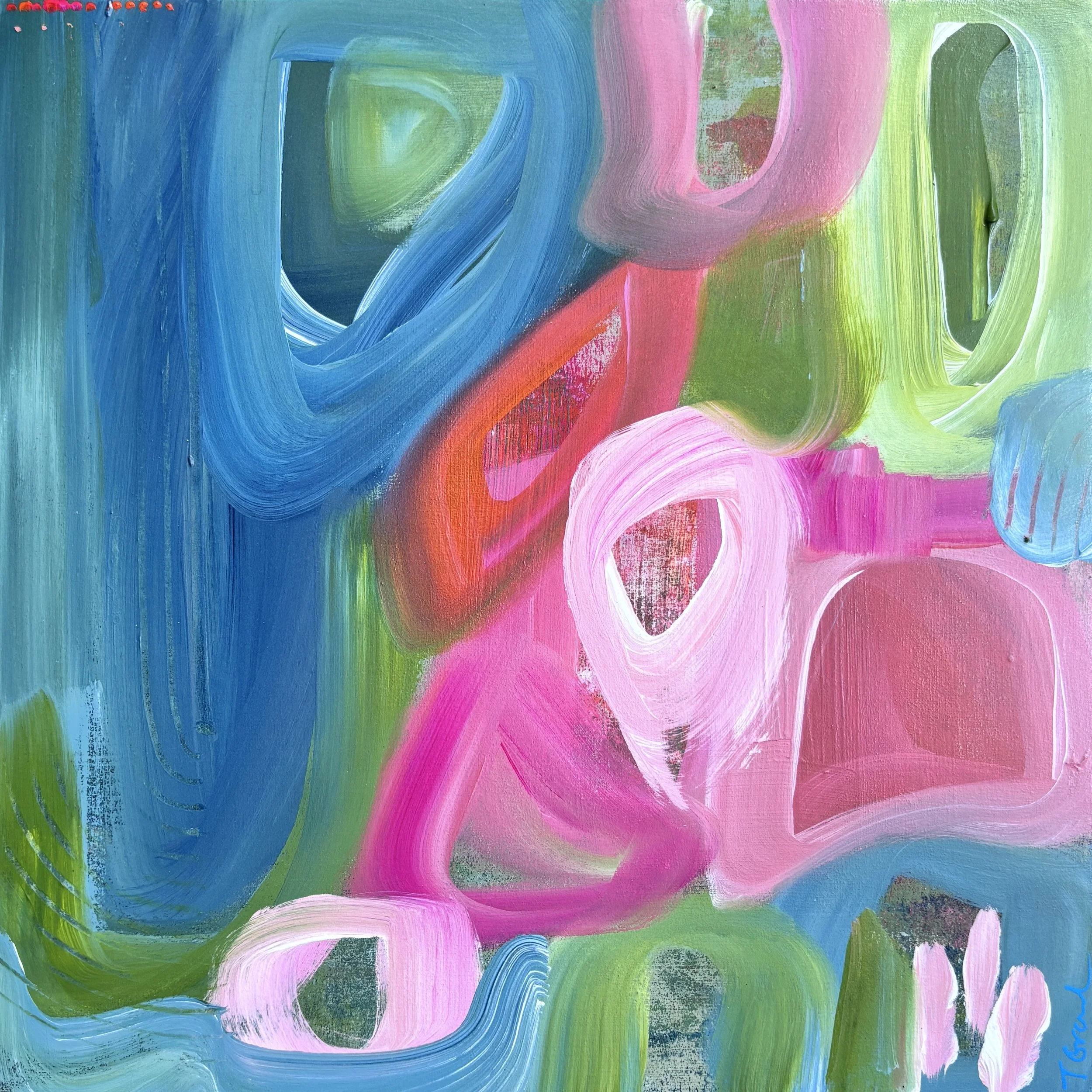 I Dare You Not to Smile | 12 x 12 inches
