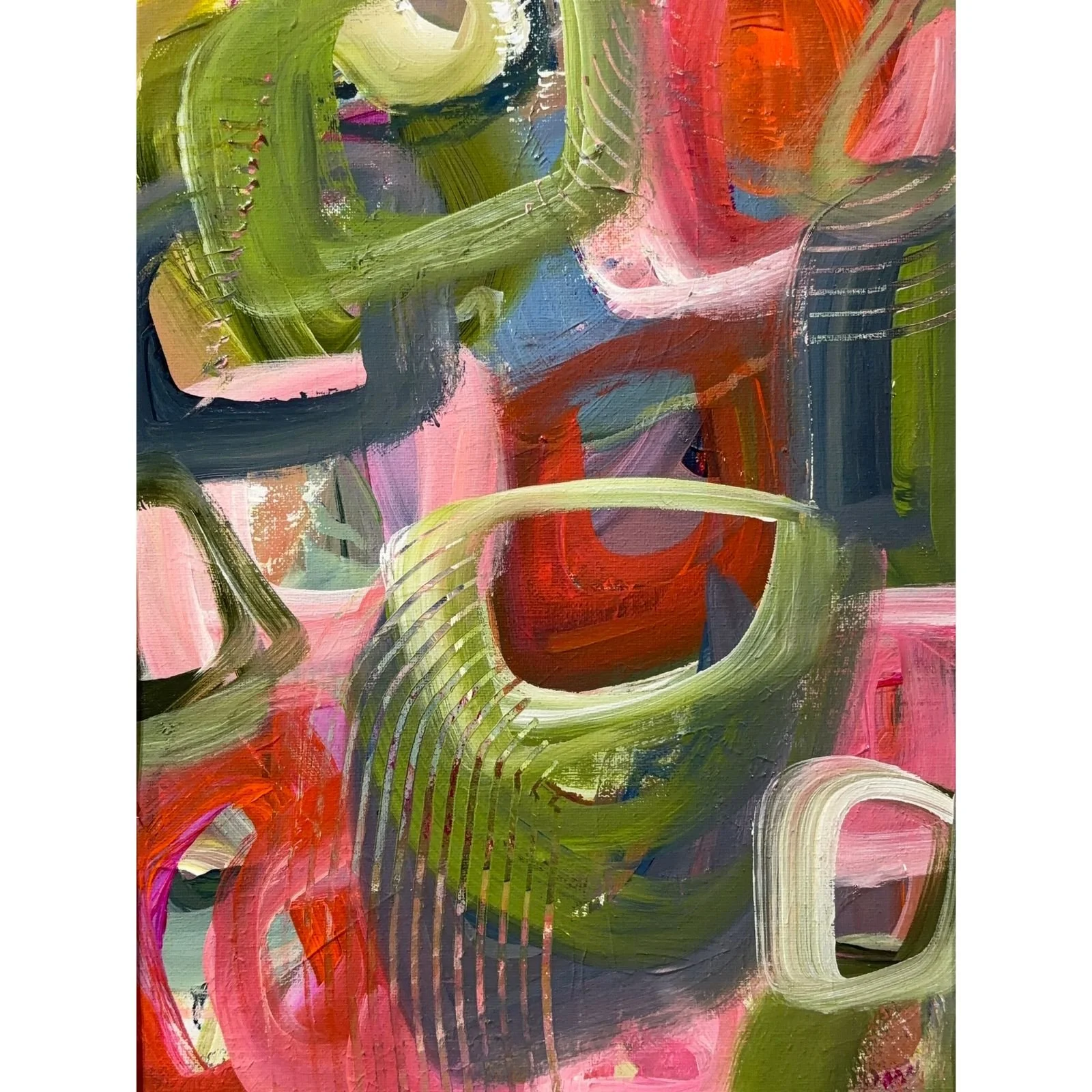 Garden After Rain | 13.5 x 10.5 inches | Matted