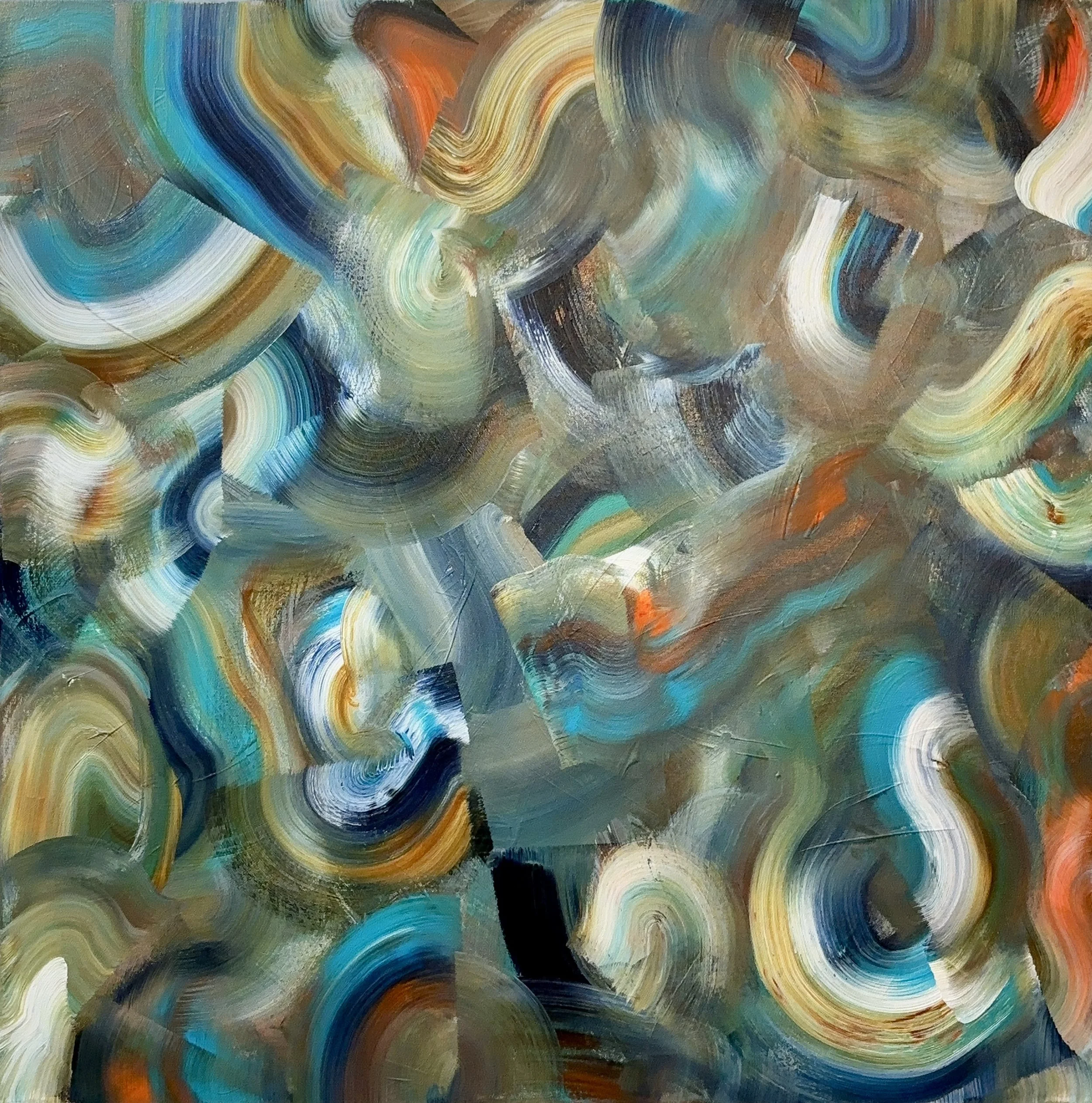 Elusive | 36 x 36 inches | $1150