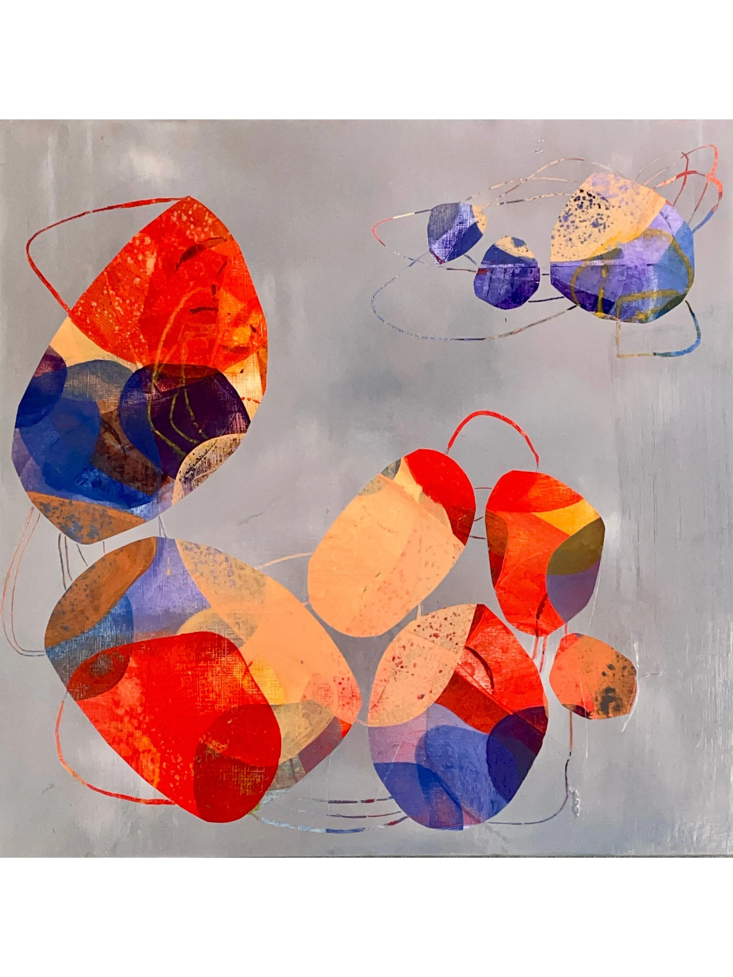 Did I Just Say That Out Loud? | 16 x 16 inches | Framed
