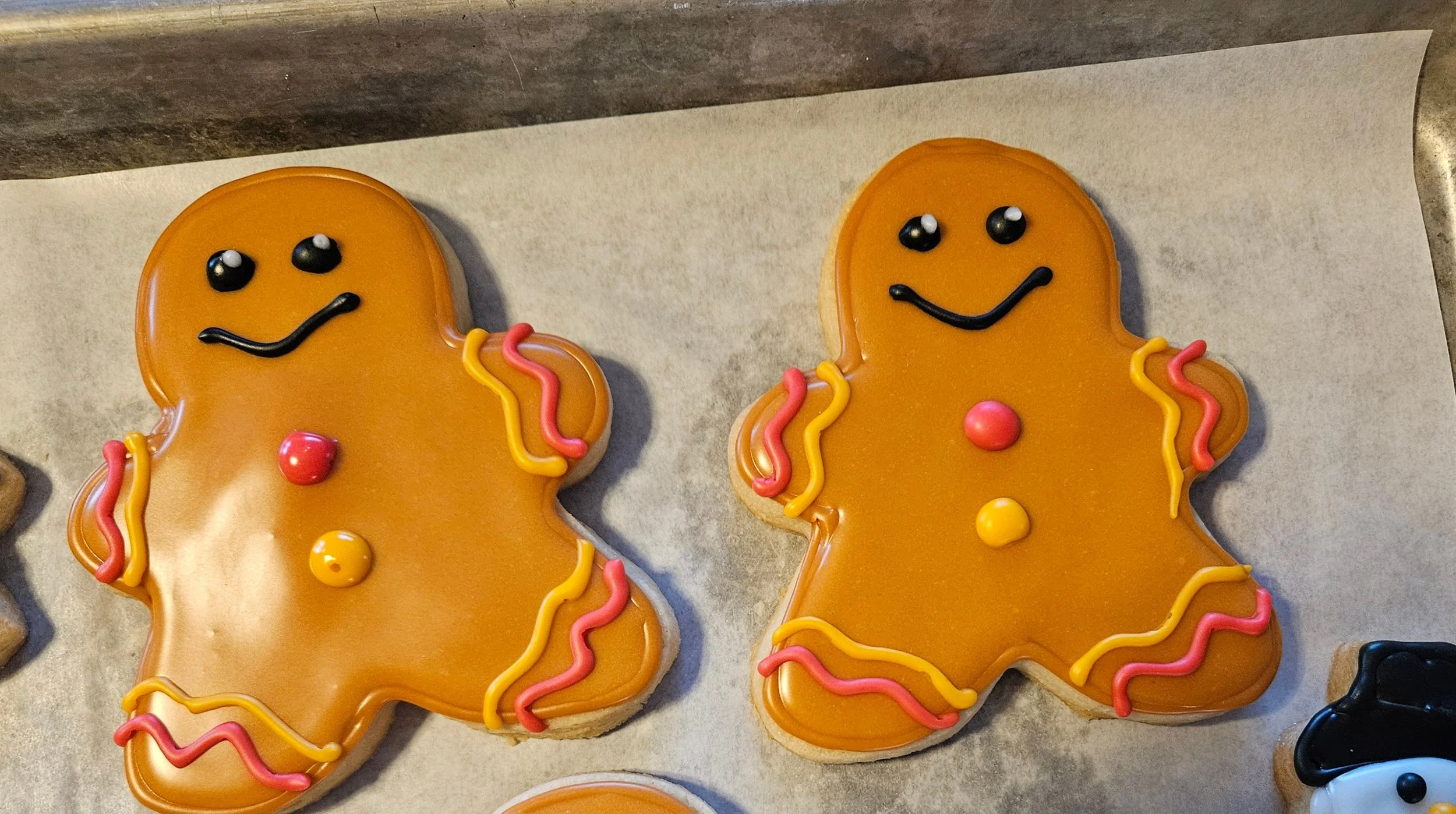 Gingerbread Man Bickie