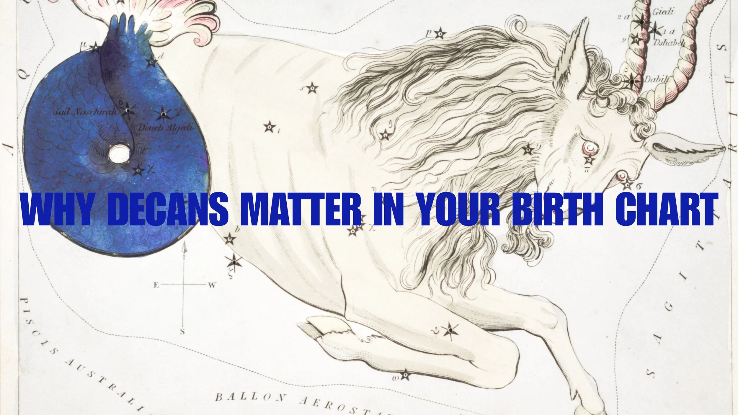 Why Decans Matter in Your Birth Chart (And How They Reveal Your Subtle Gifts)