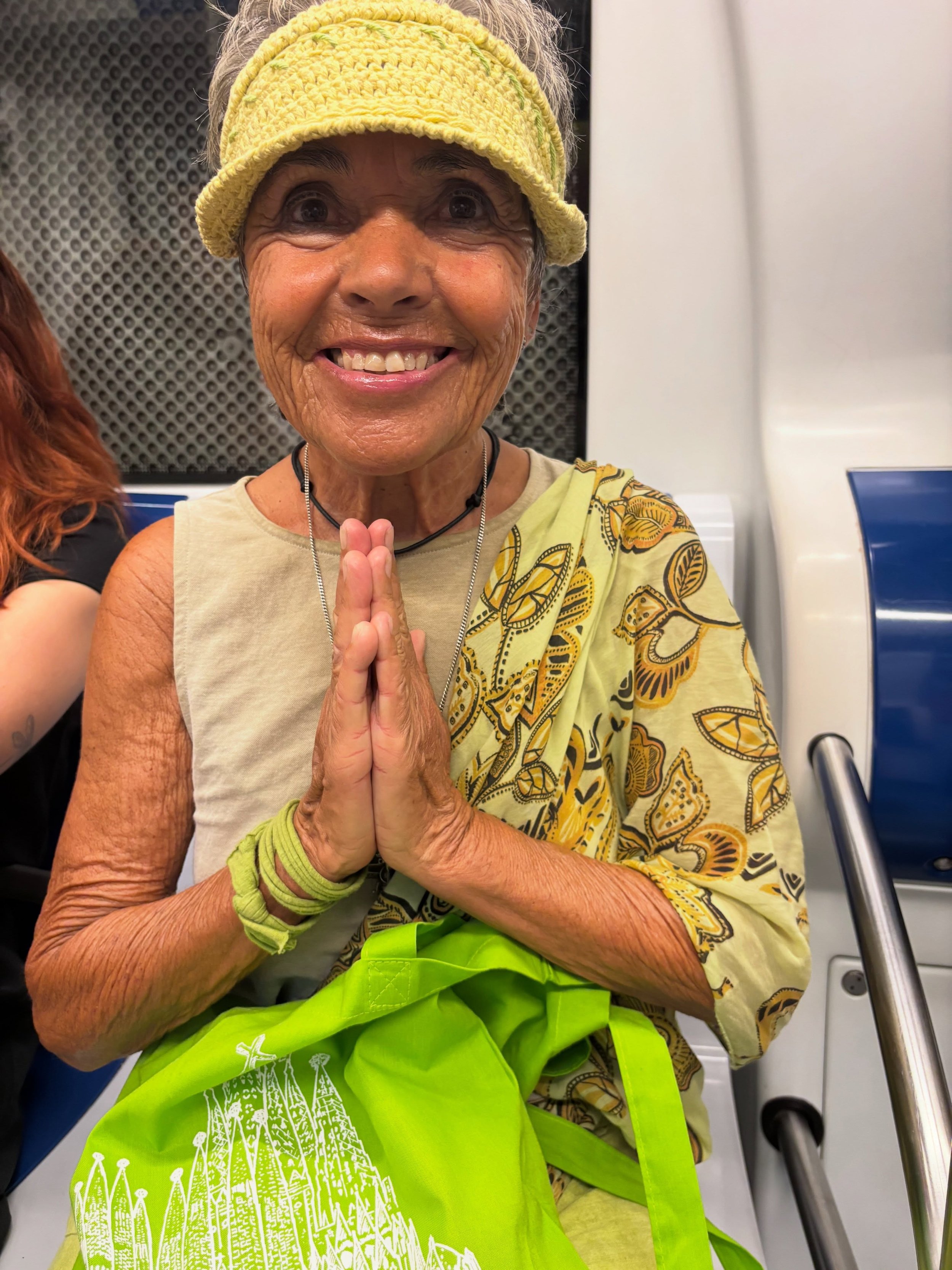 Anna Maria was not a sign because she was mystical.
She was a sign because she was human. 

We are all living through earthquaking changes, internally and externally.
Changes that fray us at the seams.
Changes that make our nervous systems tighten, o
