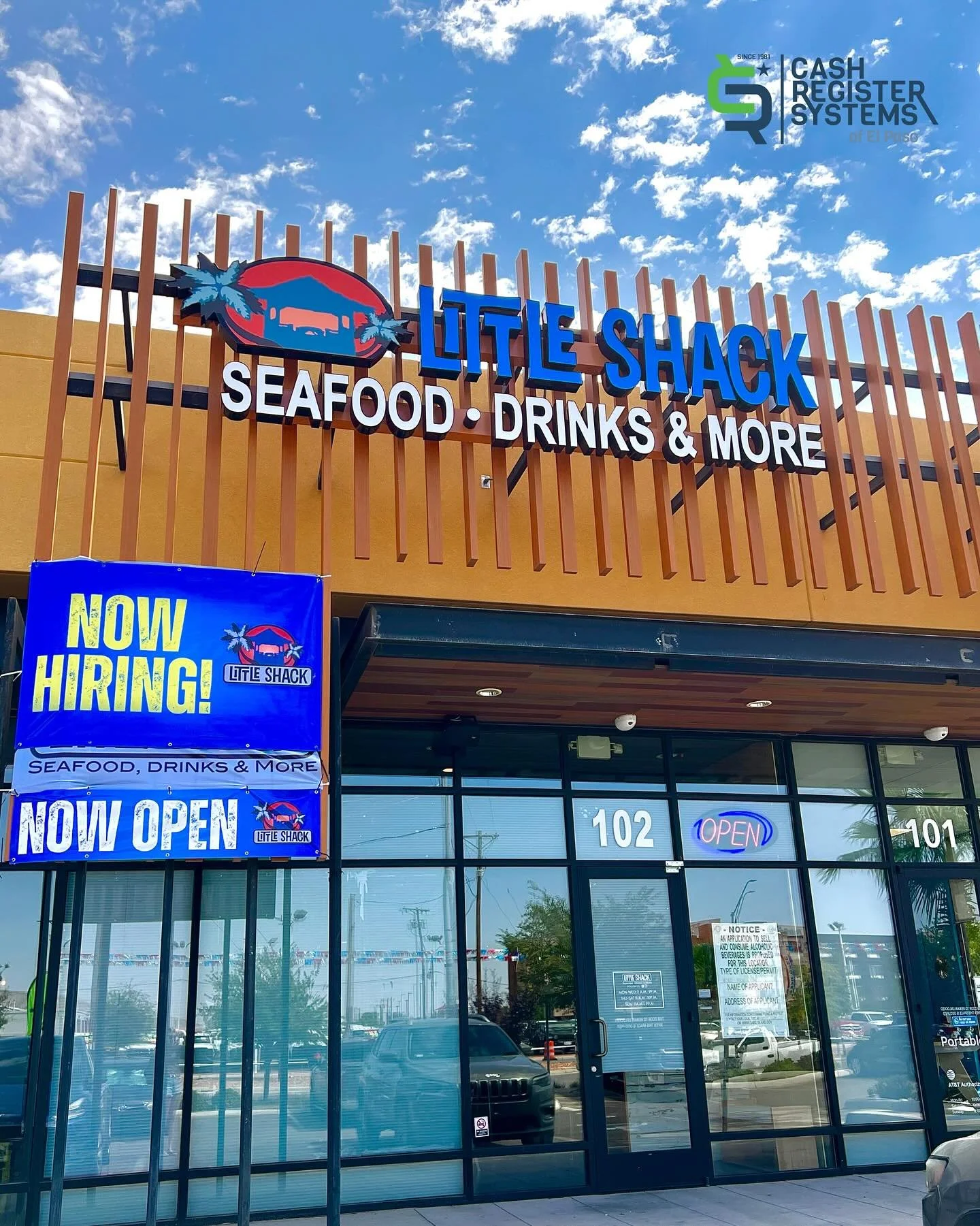 Big congrats to @littleshack_ on the grand opening of their newest location on Airway! We&rsquo;re proud to power their point-of-sale systems at this spot &mdash; and every Little Shack location &mdash; helping keep things running smoothly behind the