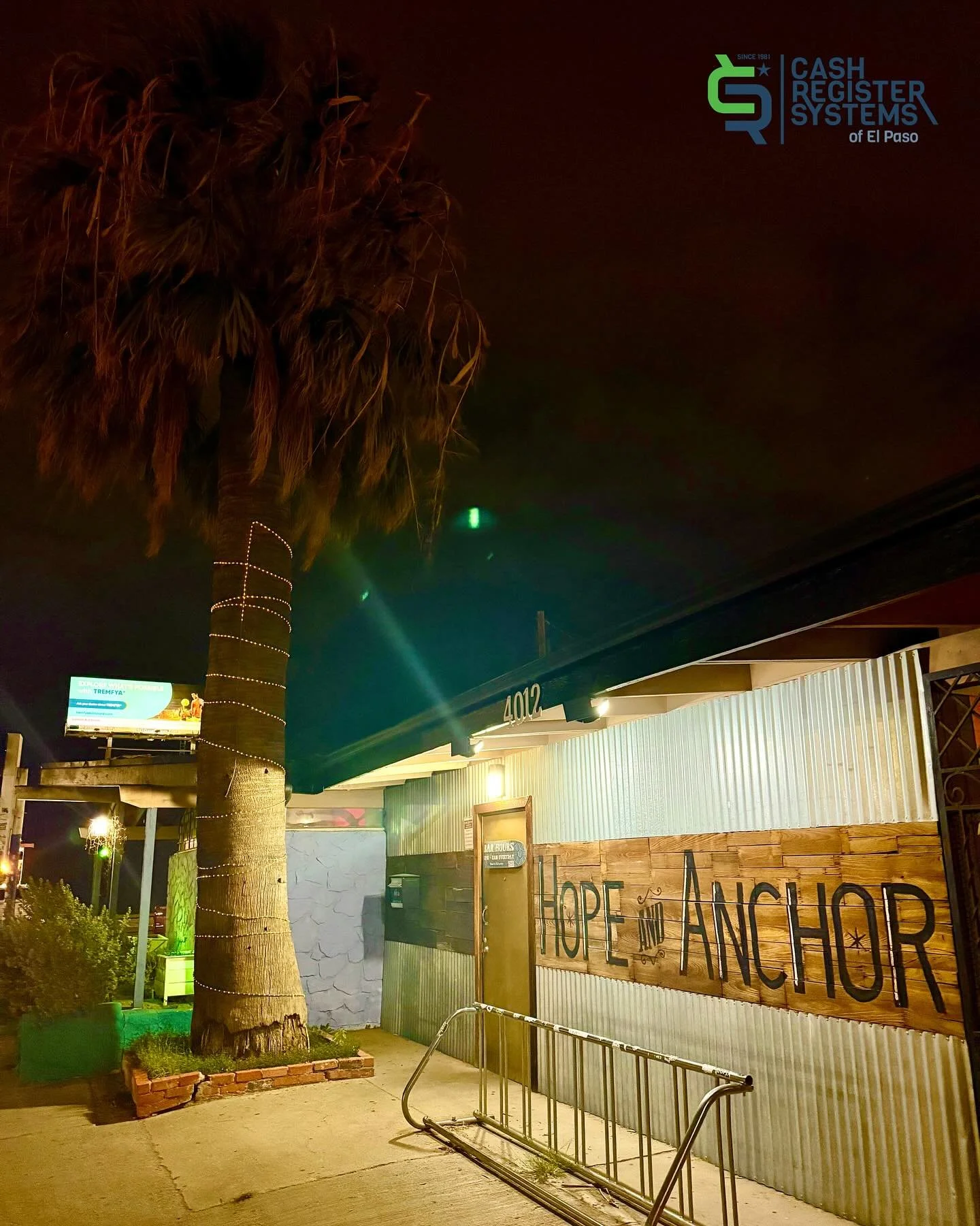 We&rsquo;re proud to be Hope and Anchor&rsquo;s point-of-sale partners many, many years! The best patio bar in El Paso deserves the best POS team to support them!