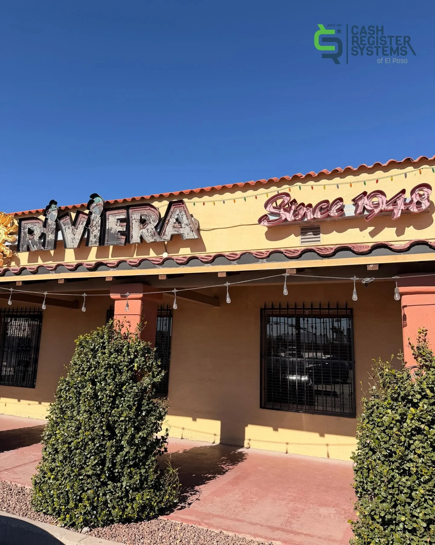 An Upper Valley staple&mdash; @therivieraelpaso! We&rsquo;re proud to be their point-of-sale partners taking care of everything from their restaurant to cantina!