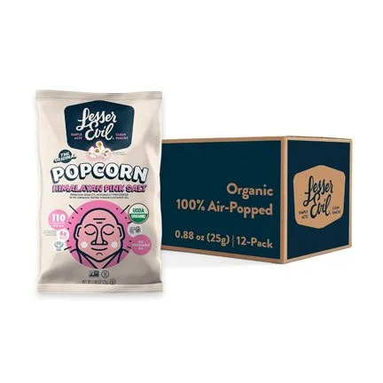 LesserEvil Popcorn Snack Bags