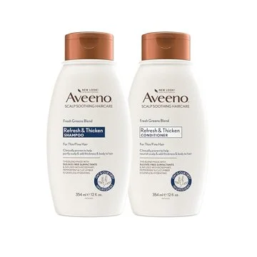 Aveeno Refresh and Thicken Shampoo & Conditioner