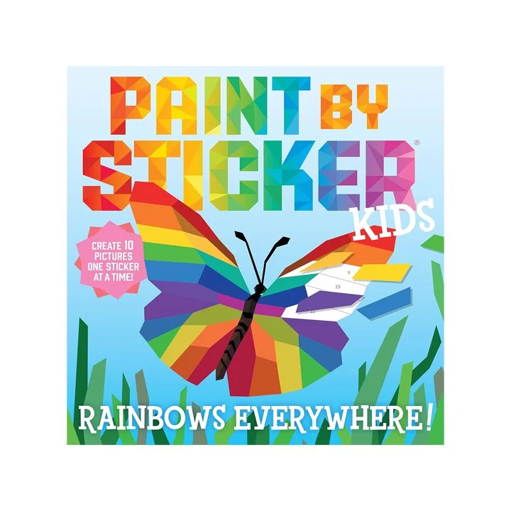Kids Paint by Sticker Book