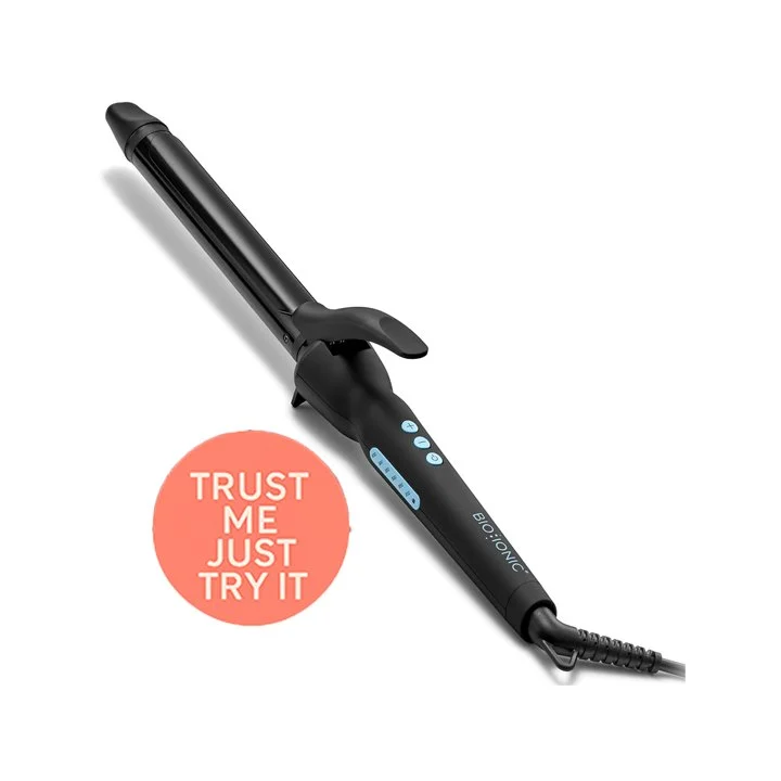BioIonic 1" Long Barrel Curling Iron