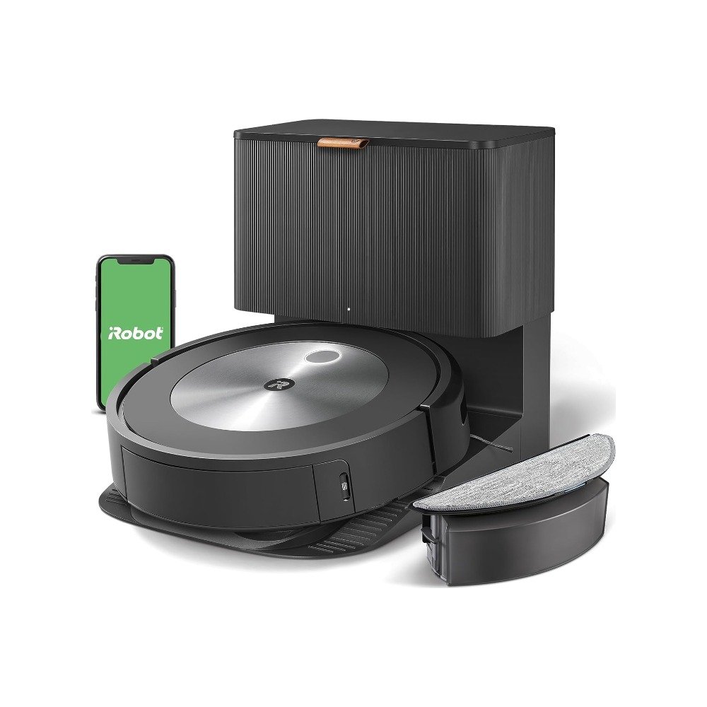iRobot Roomba Combo j5+ robot vacuum and mop with self-emptying base