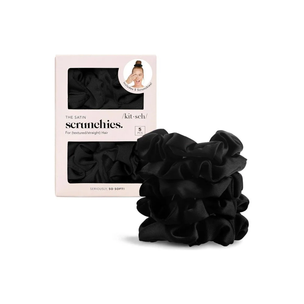 Kitsch Satin Scrunchies for Women
