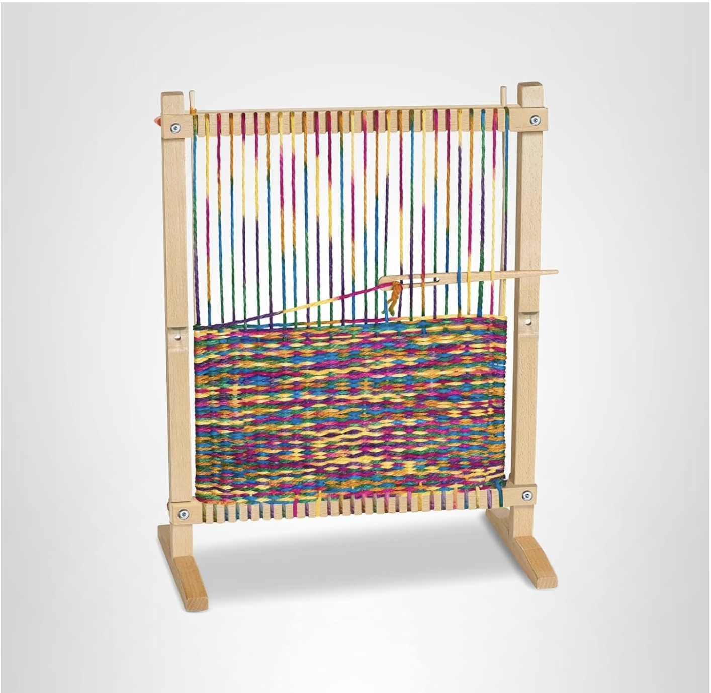 Melissa & Doug Wooden Weaving Loom
