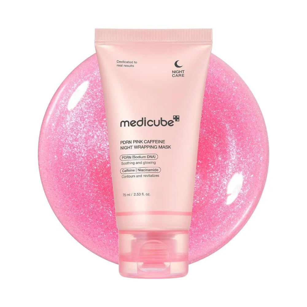 medicube Wrapping Mask PDRN Caffeine - Overnight Peel Off Facial Mask