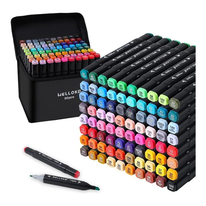 Katie's Pick: Dual Tip Alcohol Markers 80pk