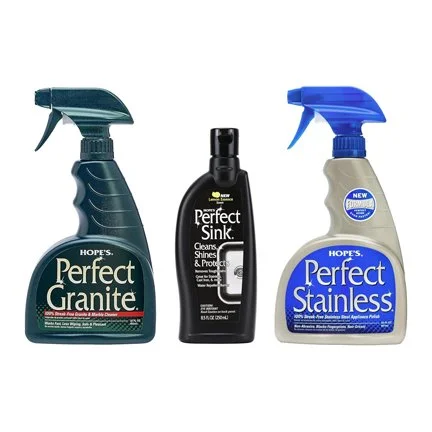 HOPE'S Stainless, Granite, and Sink Cleaner Bundle
