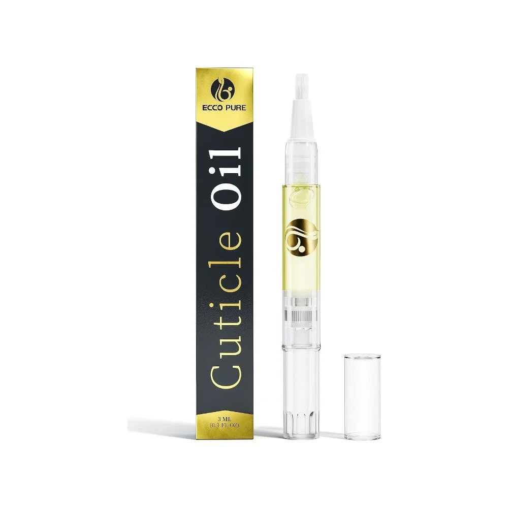 ECCO PURE cuticle oil pen with vitamin E and brush tip