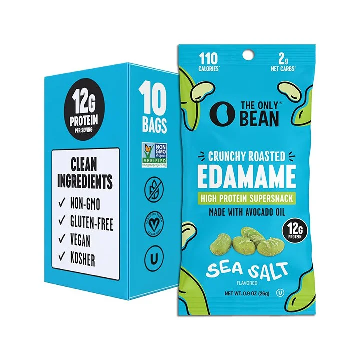 The Only Bean Crunchy Dry Roasted Edamame Snacks