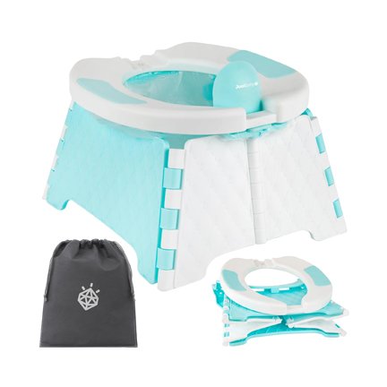 Portable potty chair