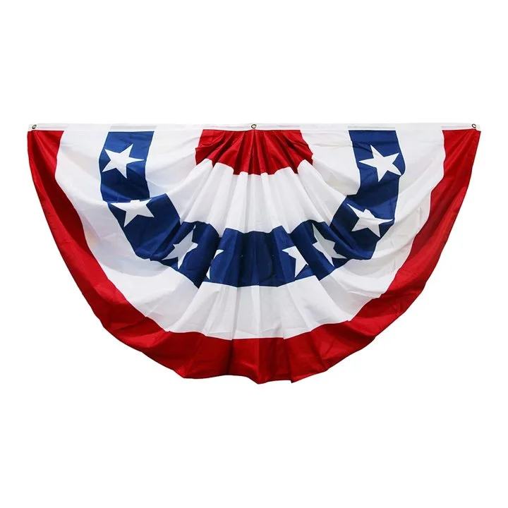 Patriotic Flag Banners and Decor for Porch