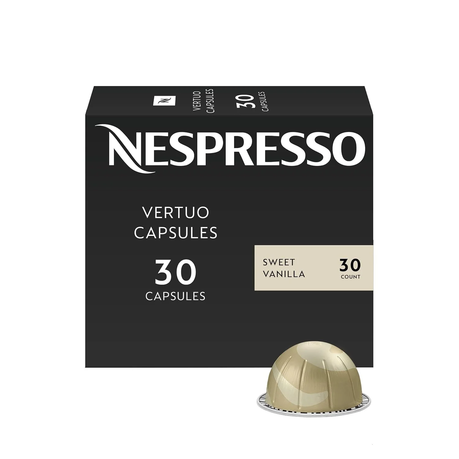 Nespresso Vanilla or Caramel Coffee Pods