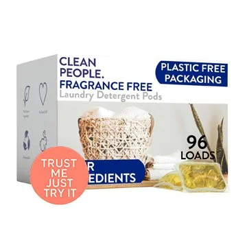 Clean Laundry Pods, Fresh and Clean Scent