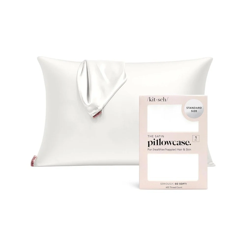 Kitsch Satin Pillowcase with Zipper