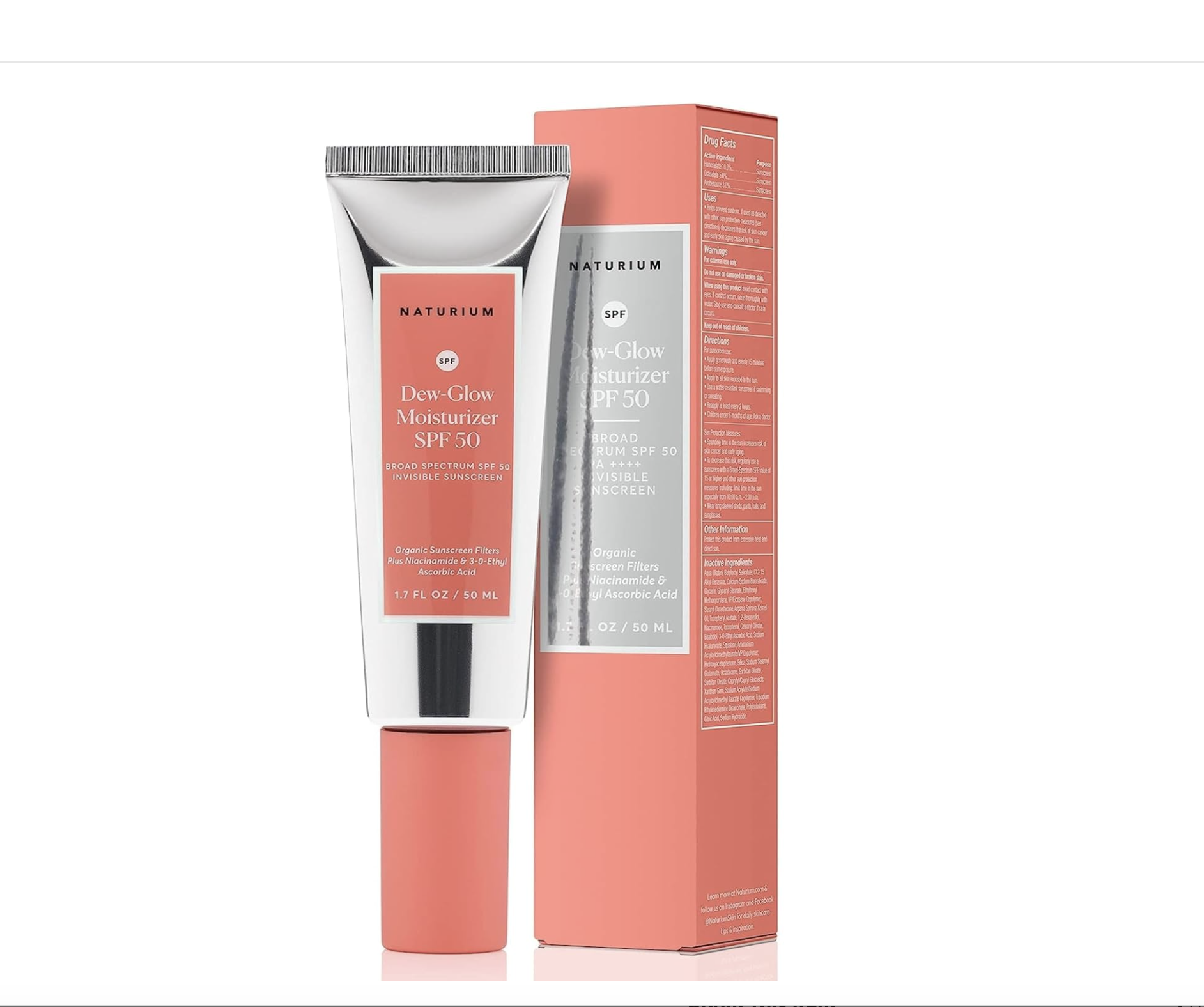 Naturium Dew-Glow Moisturizer SPF 50