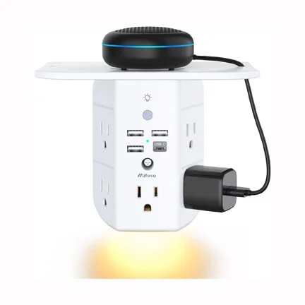 3-Sided Multi Plug Power Strip