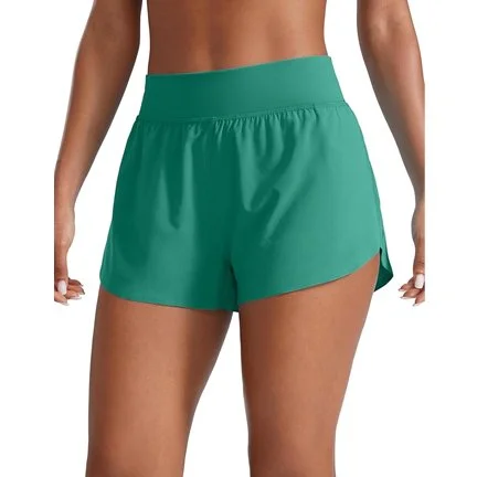 CRZ Yoga High Waisted Split Shorts