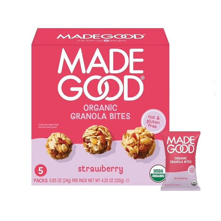 Courtney’s Pick: Made Good Strawberry Granola Bites