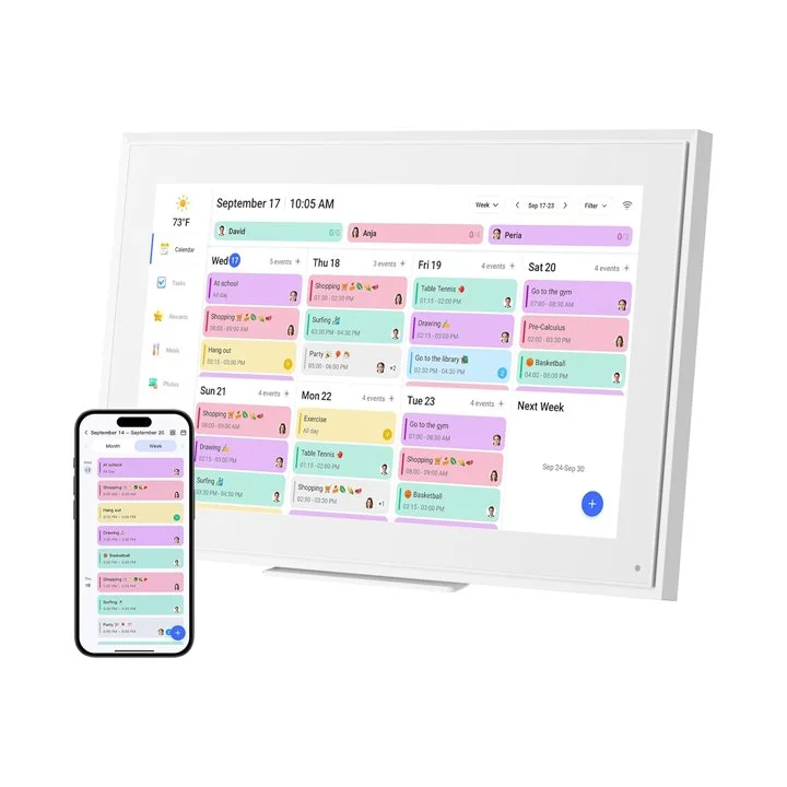 Digital Wall Calendar