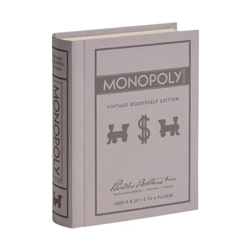 Monopoly Bookshelf Edition