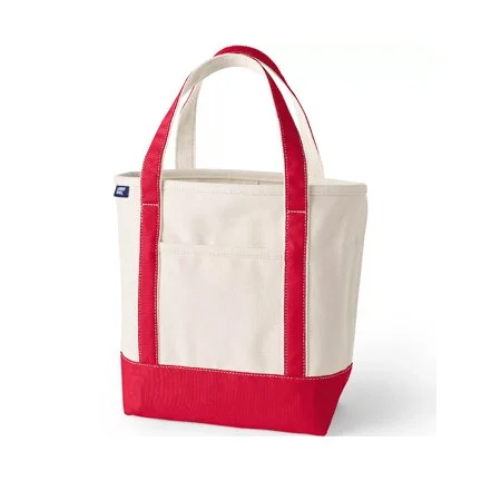 Large 5 Pocket Canvas Tote Bag