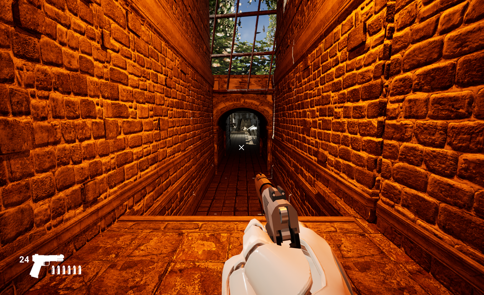 Entrance to a crypt