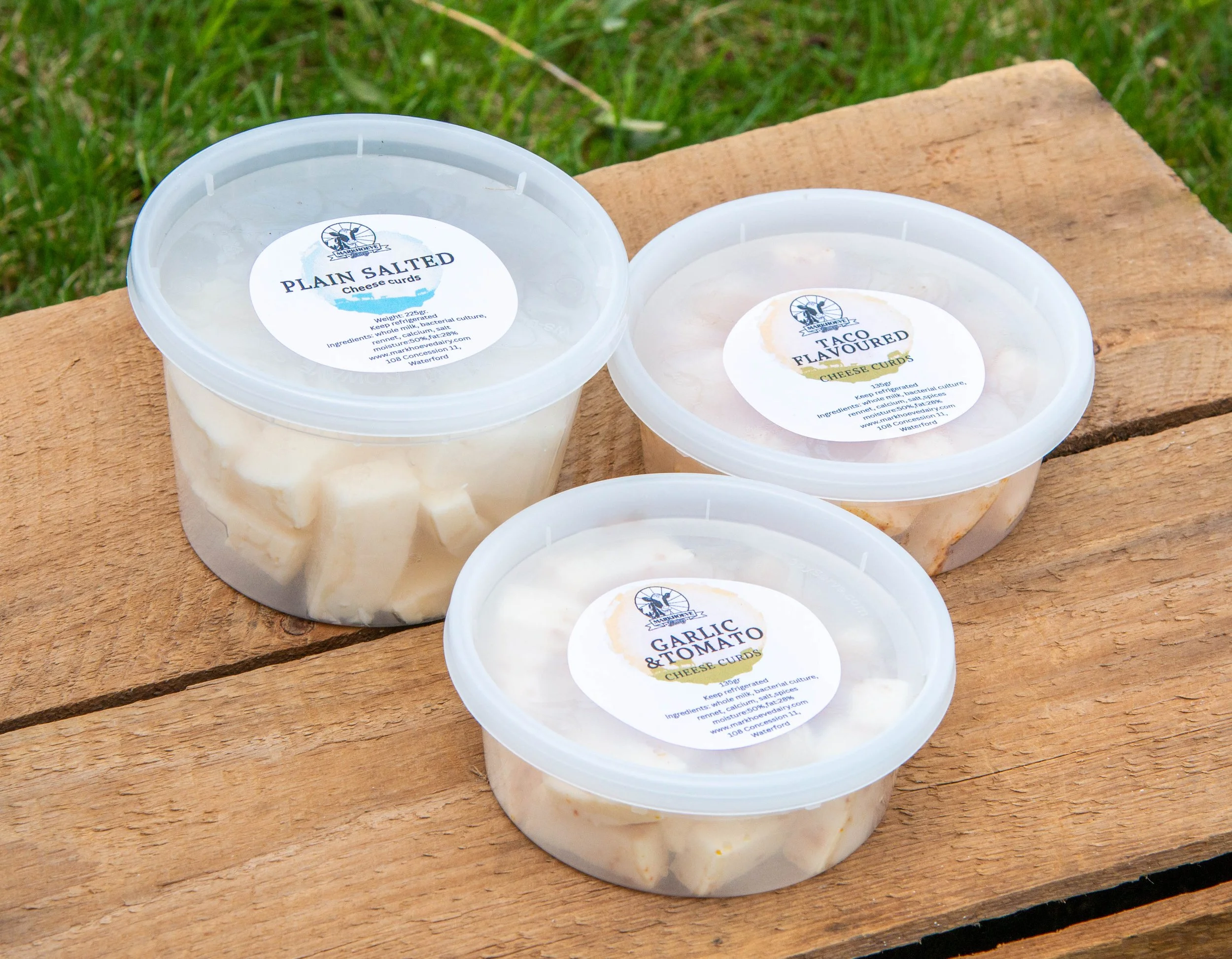 Cheese Curds- Plain Salted & Flavoured