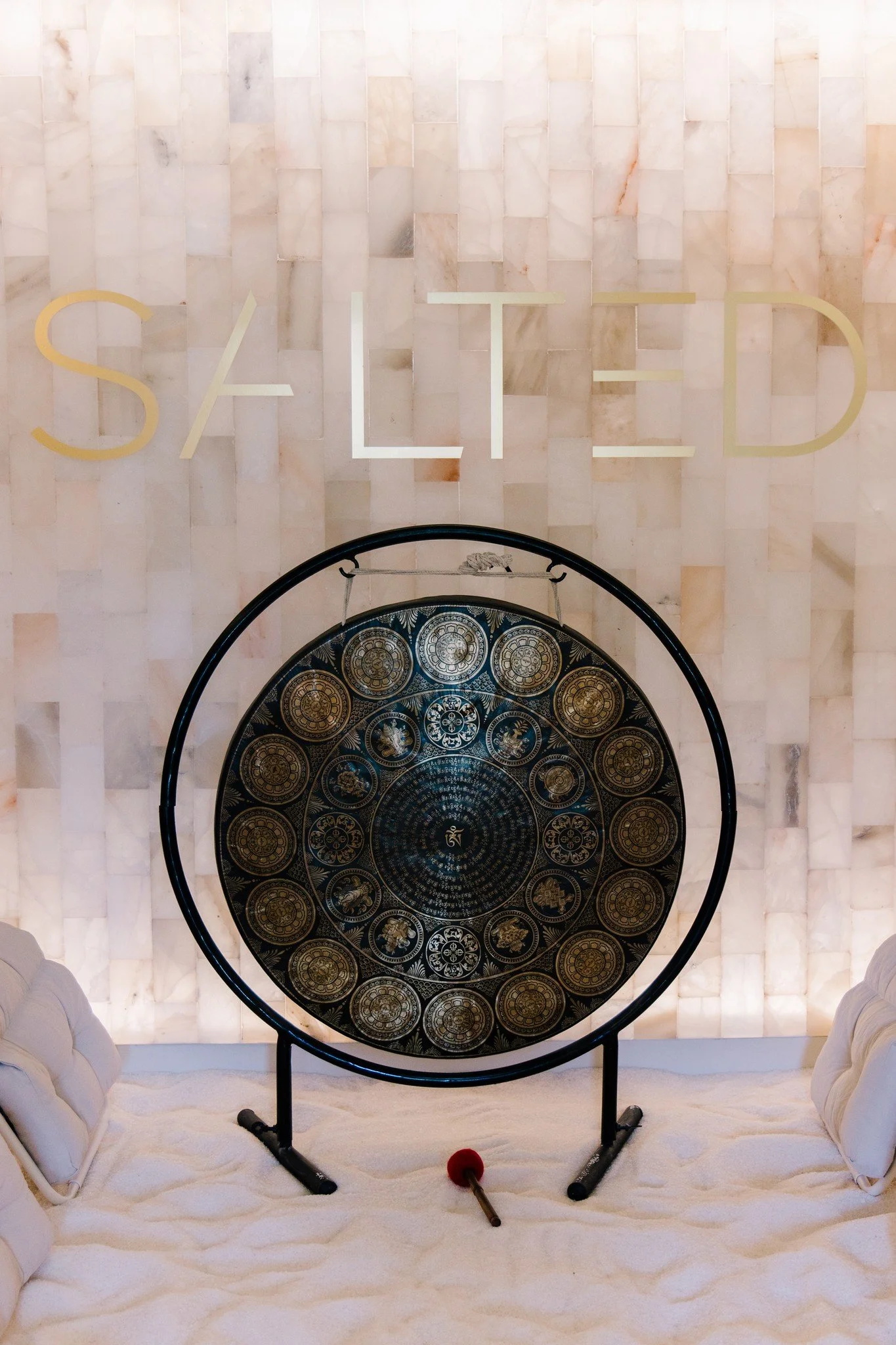 Himalayan salt cave at Salted Mountain Green