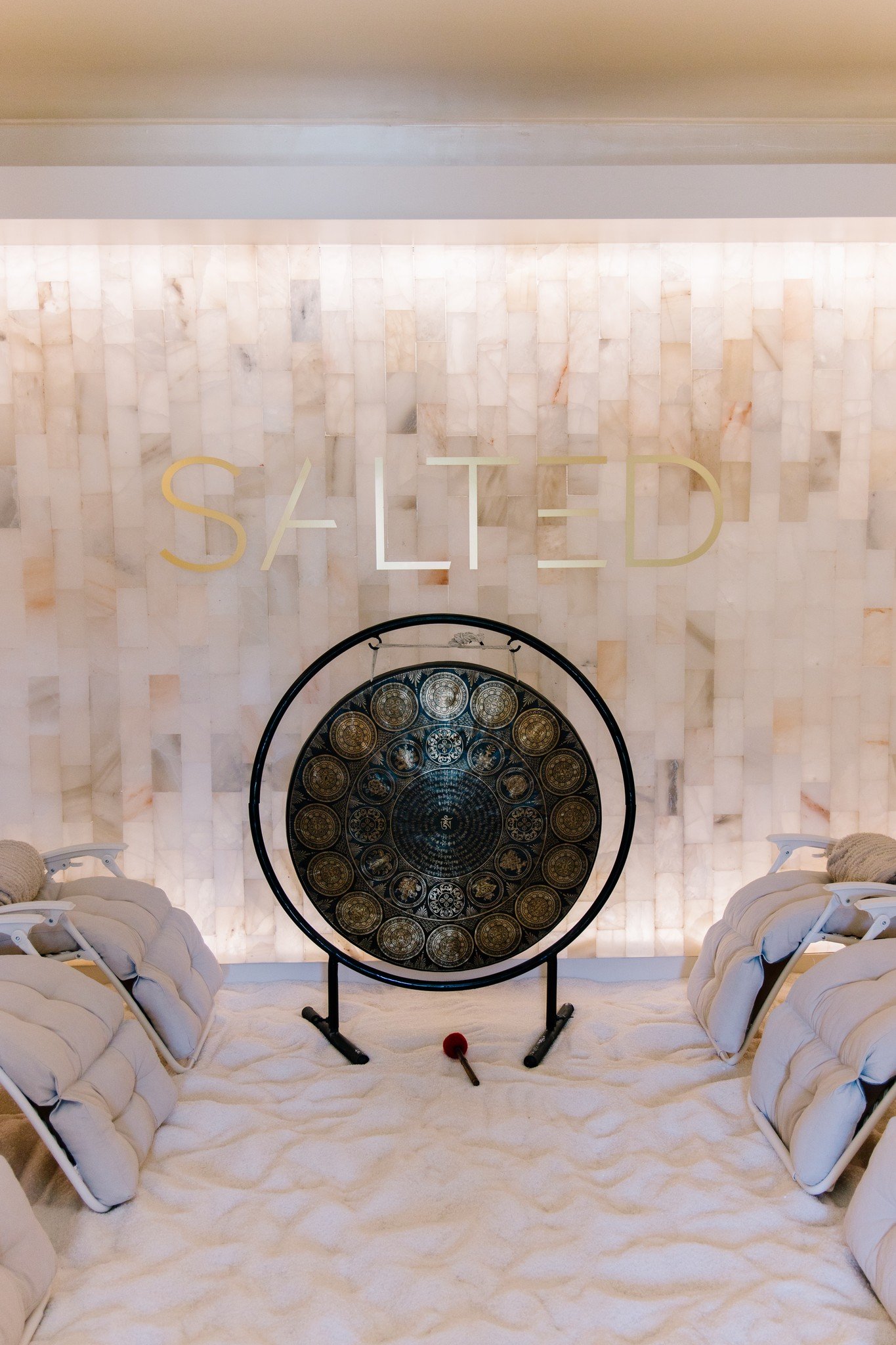 Salt cave at Salted Wellness in Mountain Green, Utah