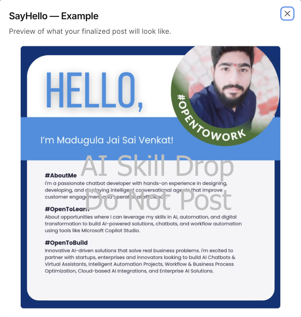 SayHello