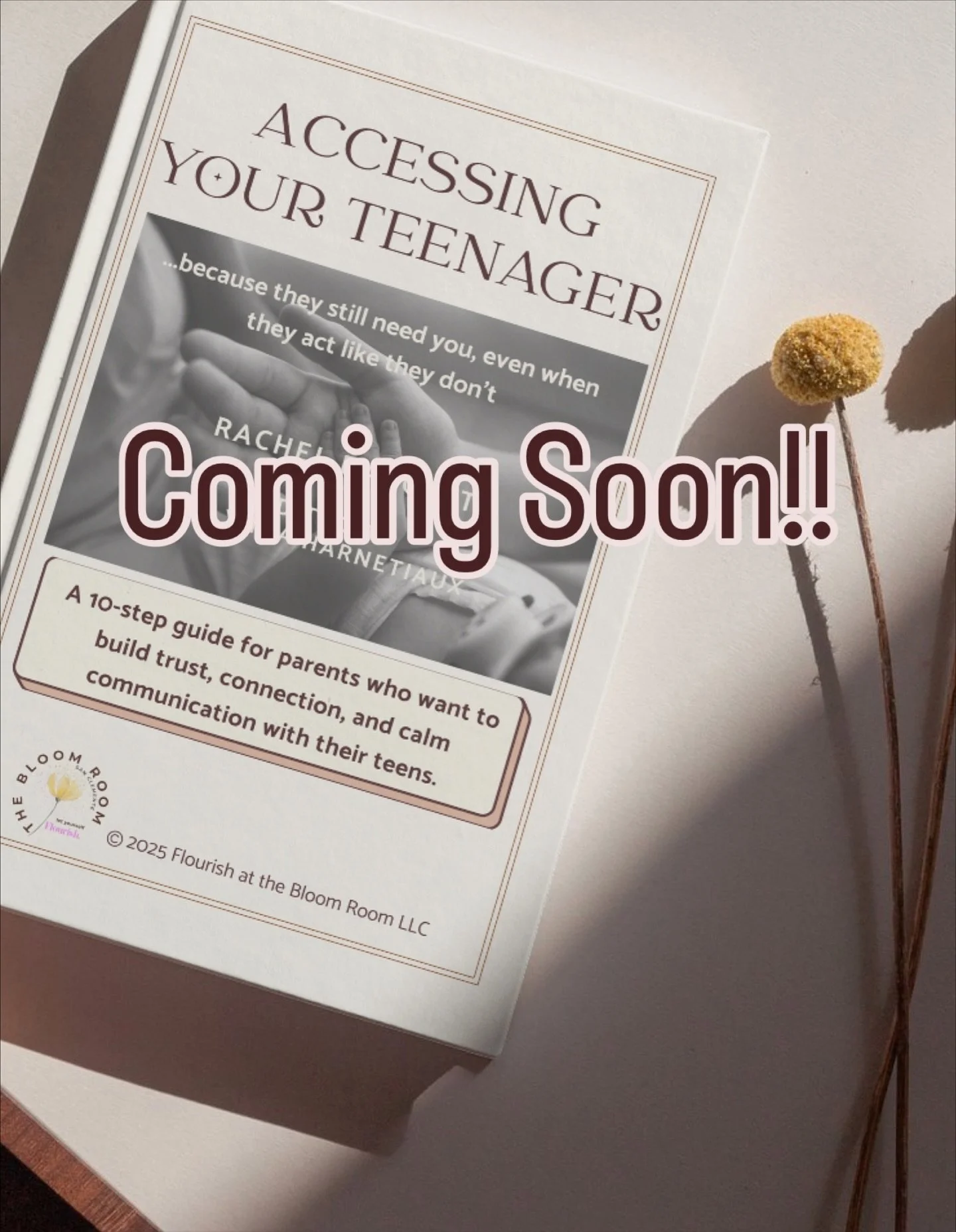 Coming in November in both pdf download and beautifully printed and packaged versions! 

🔗in bio to pre-order ⤵️

✨We wrote a meticulously designed, guided workbook to help parents reconnect with their teens &mdash; expert insights, reflection promp