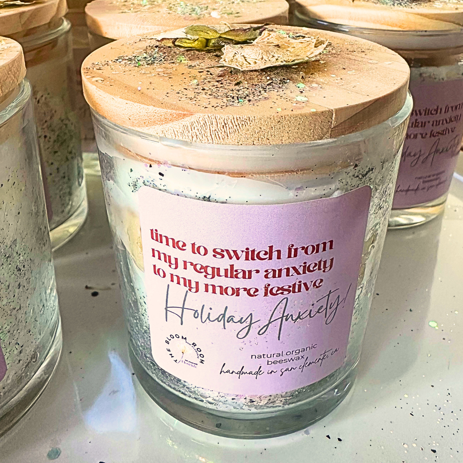 Happy Holiday Anxiety Candle