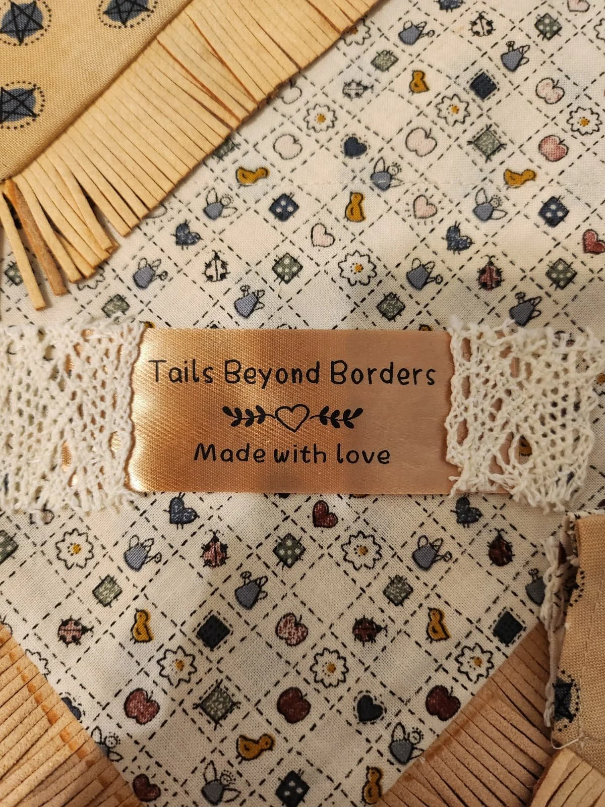 Prairie Darling Handmade Pet Bandana