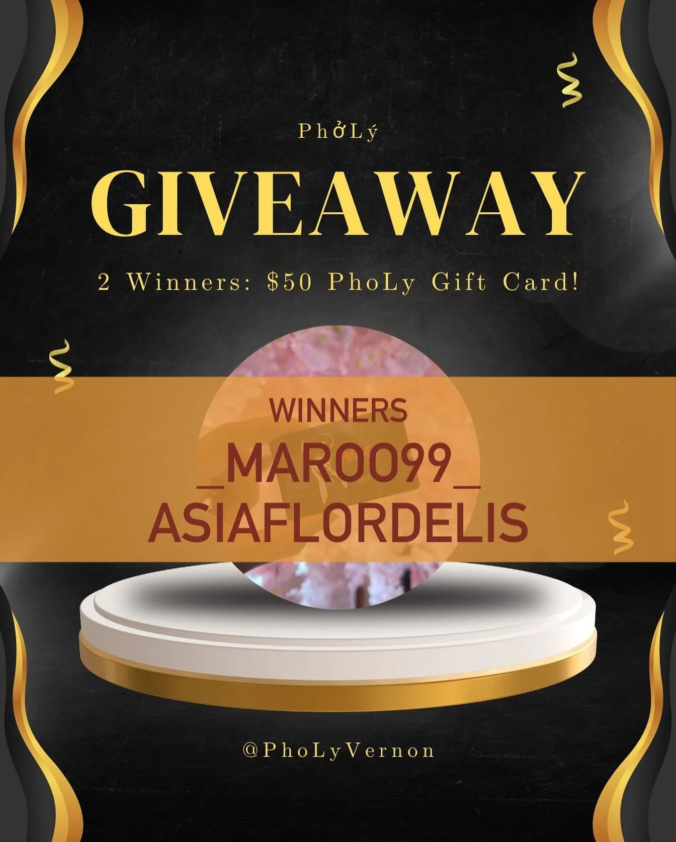CONGRATULATIONS @_maroo99_ &amp; @asiaflordelis FOR WINNING OUR ANNIVERSARY GIVEAWAY⭐️ We will be DMing you soon!

Thank you to everyone who participated, we always love seeing your favorite dishes!! We are so grateful for another successful year and