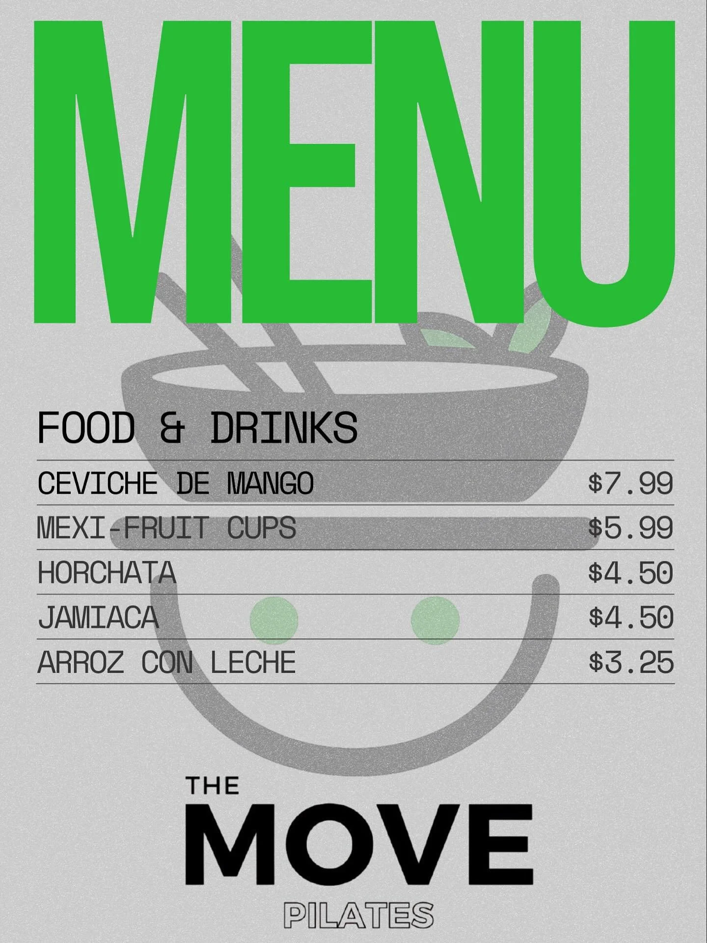 SUNDAY. OCTOBER 19TH. (SOLD OUT) 🚨 
SUNDAY FEELS: THE MOVE PILATES + SALAD NATION POP-UP! 
DELICIOUS FOOD &amp; DRINKS BY @saladnationarizona 🥗

POV: IT&rsquo;S THE END OF THE WEEK &amp; YOU NEED A PICK ME UP👀 

OCTOBER 19TH, 2025, 6PM 📅 
HOSTED 