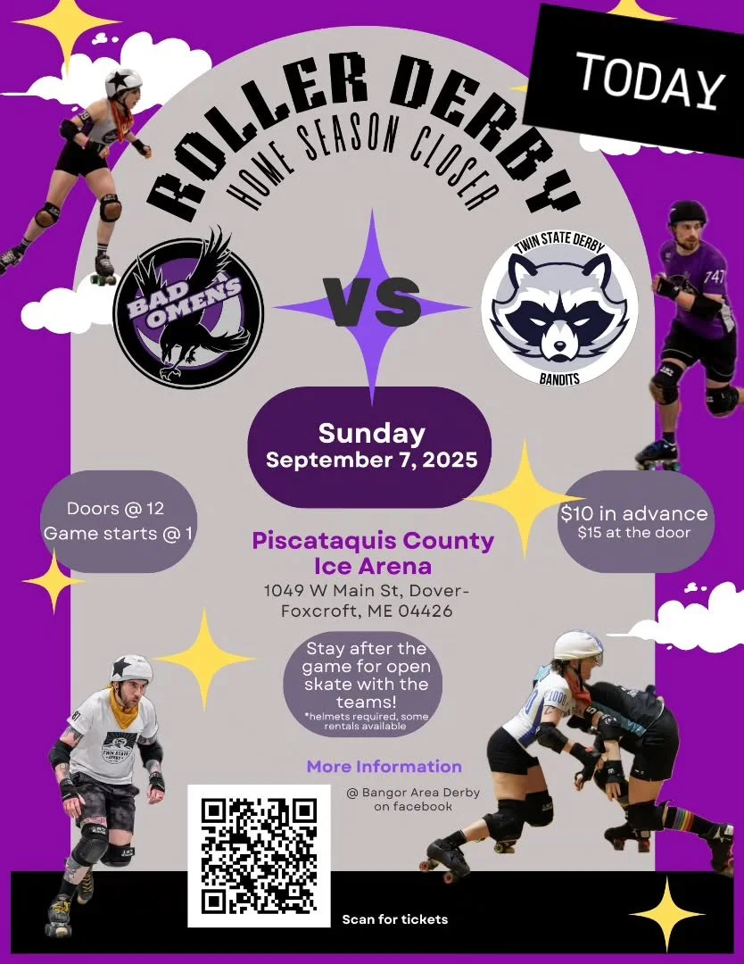 COME CATCH ME GETTING DOWN ANIMAL STYLE TODAY IN DOVER FOXCROFT, FIRST WHISTLE AT 1PM

#rollerderby