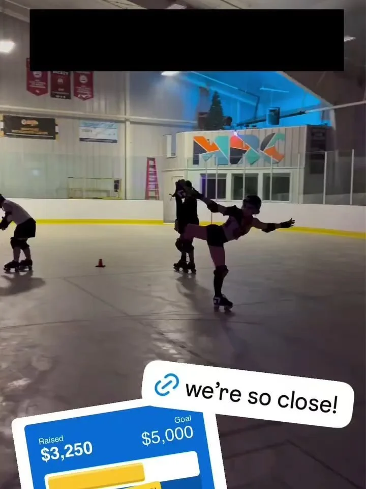 My derby season has started! Catch me running into people sometime soon! 

#rollerskating #rollerderby