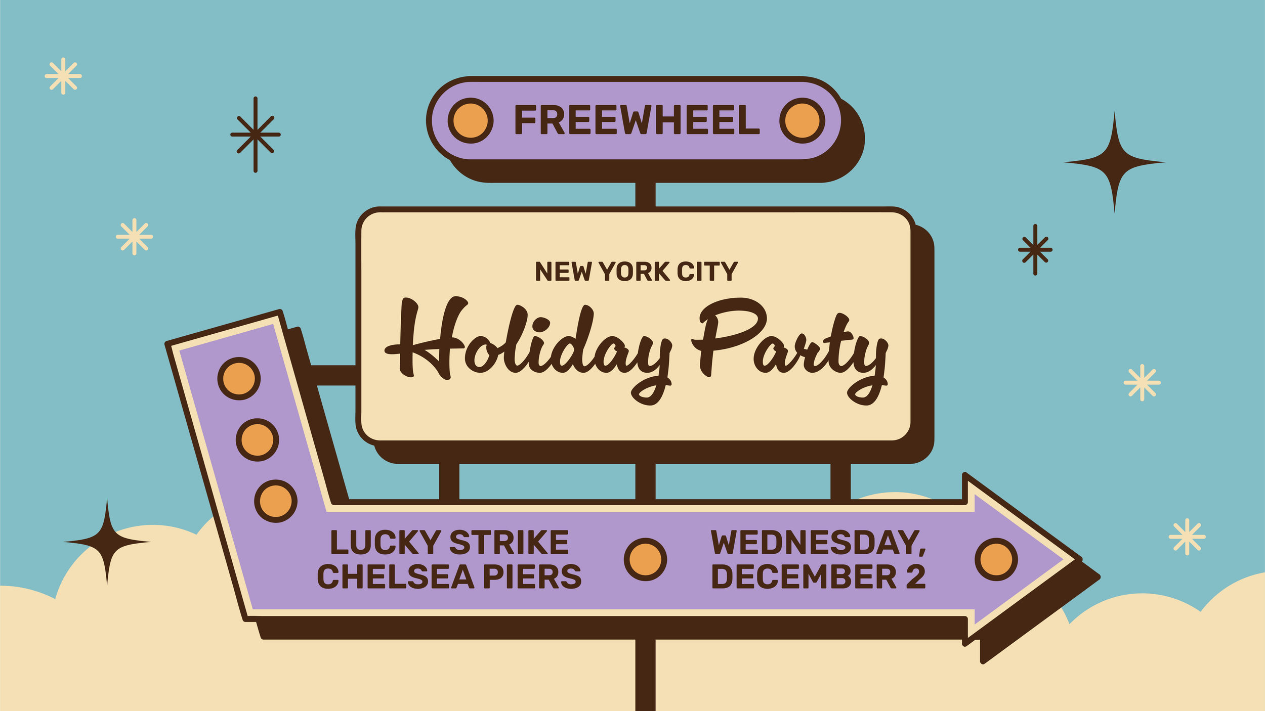 Designing immersive holiday parties across digital and print