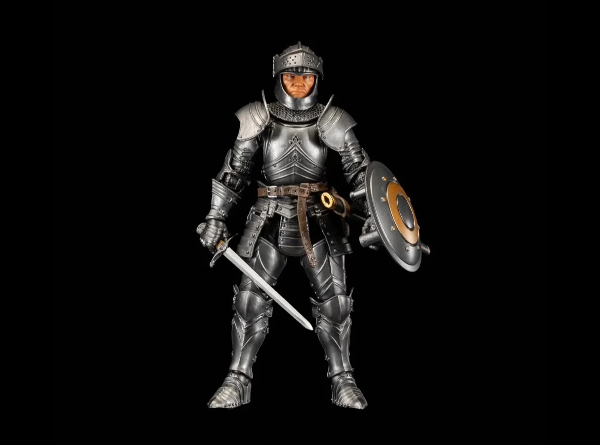 Mythic Legions: Reinforcements 3 Valiant Knight 2 Legion Builder Open helmet
